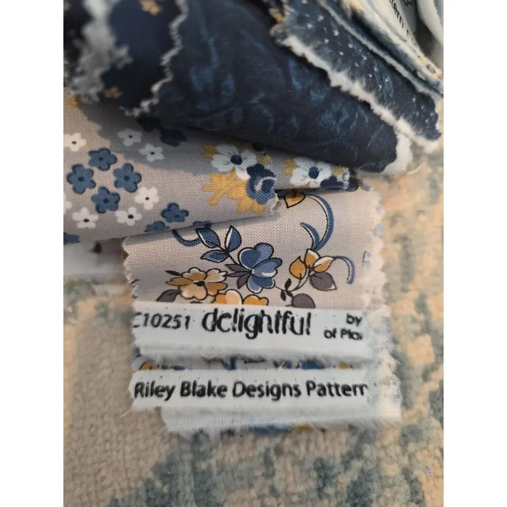 Riley Blake Delightful Jelly Roll Fabric Bundle Gerri Robinson Planted Seed